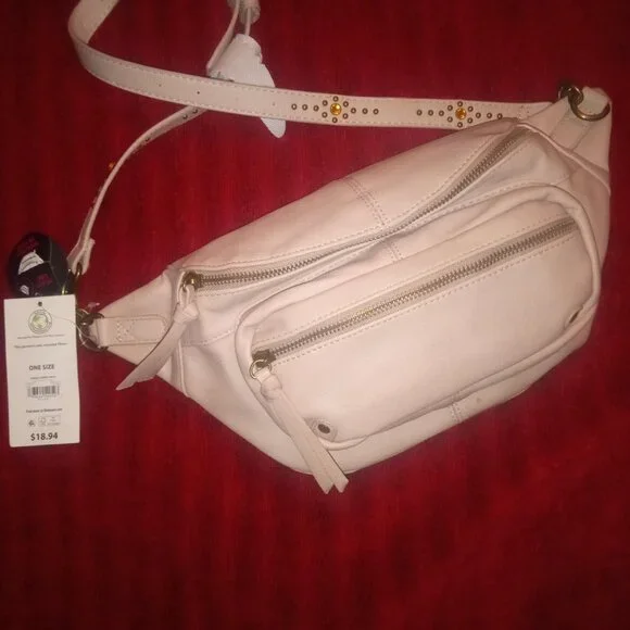 No Boundaries Cafe Tan Colored Casual Fanny Pack or Sling NWT - Picture 1 of 5